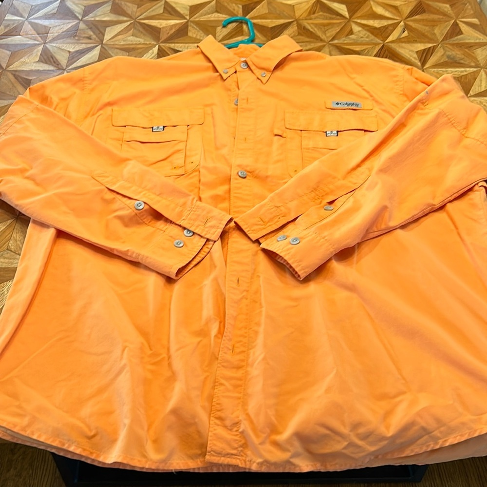Columbia PFG Omnishade long sleeve fishing shirt XL